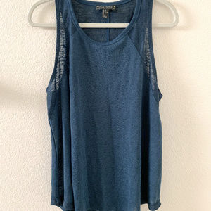 Loose Tank - Navy Blue